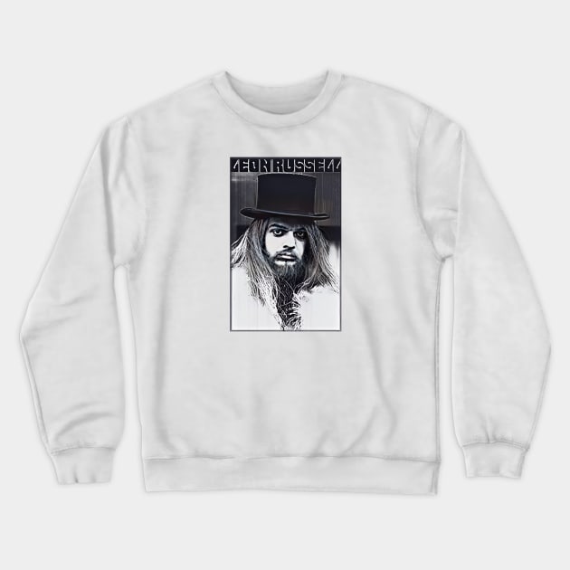 Leon russell//Vintage for fans Crewneck Sweatshirt by DetikWaktu